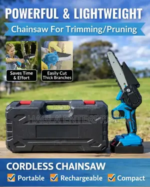 Chainsaw With Two Batteries