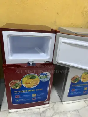 Polystar 90l Double Door Refrigerator With Top Freezer