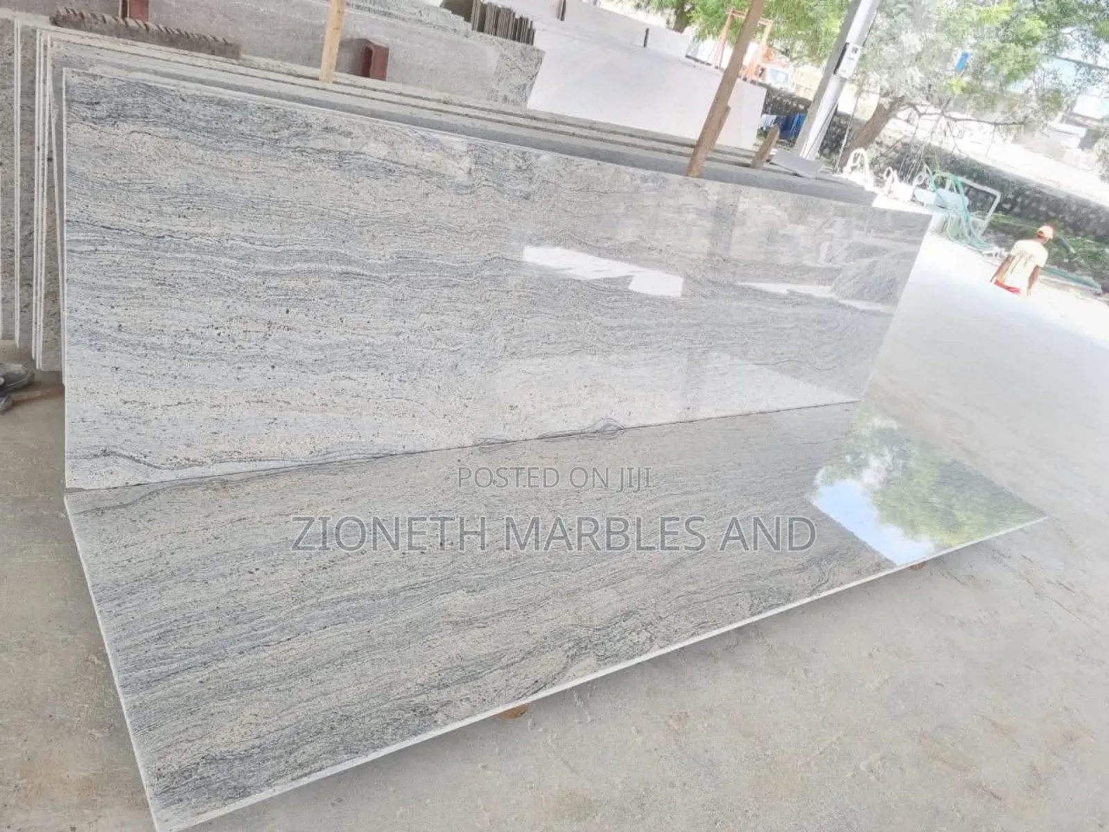 Indian Casmir White Granite Slab