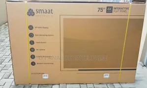 Smaat 75" (Uhd) Interactive Flat Panel With in-Built (13mp) Camera
