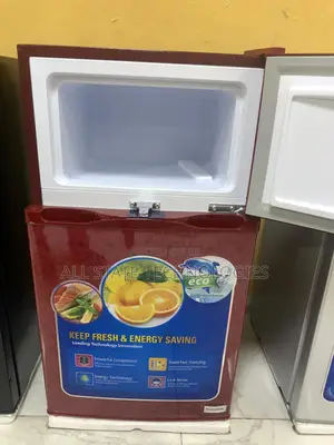 Polystar 90l Household Double Door Refrigerator