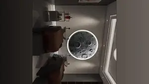 Moon Background Lamp