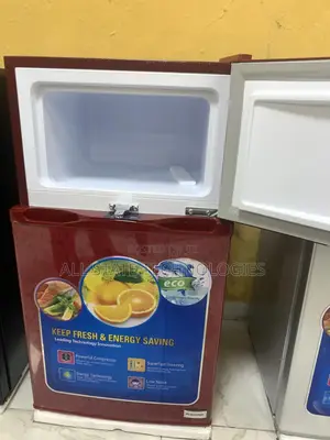 Polystar Mini Double Door Fridge – 90l Capacity