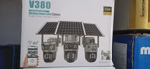 V380 Pro Wirelss Smart Solar Camera Double Lens