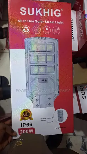 200w Solar Street Light Very Bright for Estate's/ Companies/ Hotels