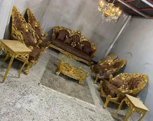 Imported Royal Sofa Fabric Chairs by 7seaters