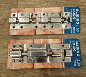 Stainless Steel Sliding Lock 2 in 1