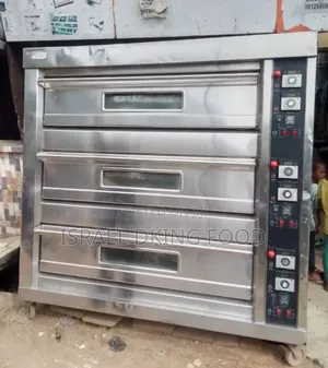 Fairly Used 9trays Gas Foreign 3deck Industrial Baking Oven