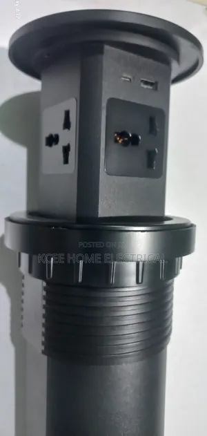 Table/ Pop-Up Socket With Usb + Type-C Ports, 3 Outlets Wireless