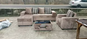 Special L-Shape Cushing's With Center Table