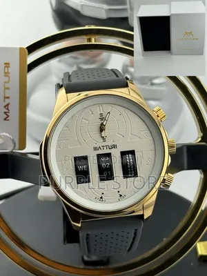 Matturi Unique Design Wristwatch