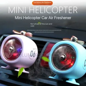 1pc Mini Helicopter Car/Home Ambient Aromatherapy – Car Air Freshner