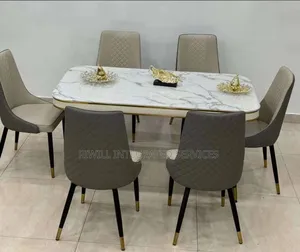 Six Seaters Dining Table Set