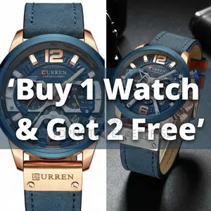 It’S Not a Typo: Buy One Curren Business Watch Get Two More for Free