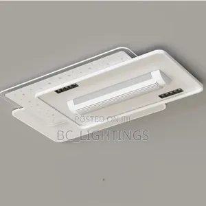 Modern Bladeless Ceiling Fan Light
