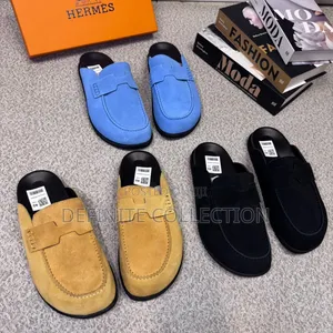 Hermes Suede Mule