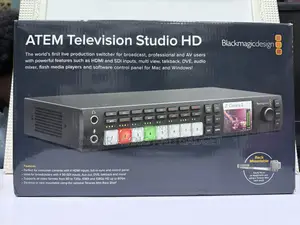 Blackmagic Atem Television Studio Hd 8 Channel Video Mixer (Open Box)