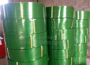 Green Polyester (Pet) Plastic Strapping Rolls, Used for Securing Heavy