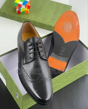 Original Gucci Co-Operate Mens Shoes