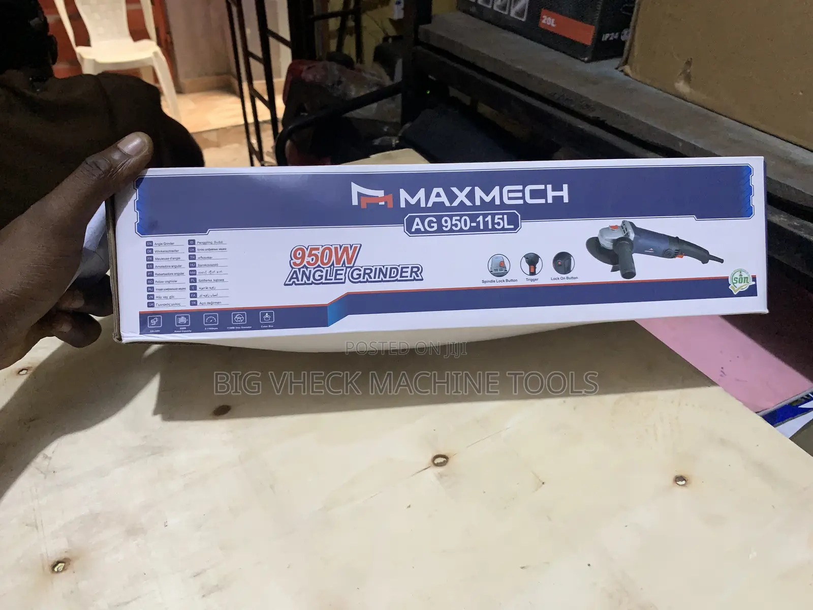 950w Angle Grinder- Ag-950-115l
