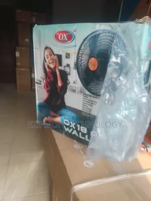 Branded Ox Easy-to-Use 18inch Wall Fan