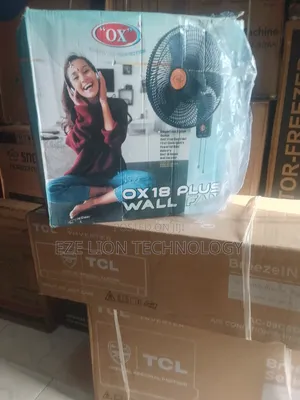 New-in Ox 18 Plus Wall Mounted Fan