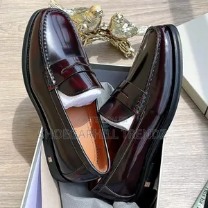 Quality Men Patent Leather Loafers Men Shoes