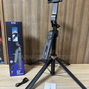 C12 Intelligent Ai Follow-Up Anti-Shake Pan Tilt Tripod HMK