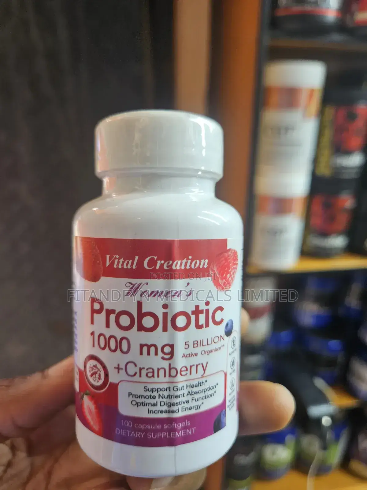 Probiotic With Cranberry