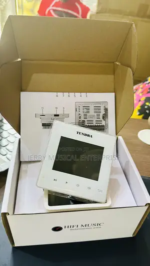 4inches Soft Touch In Wall Amplifier With Bluetooth Etc