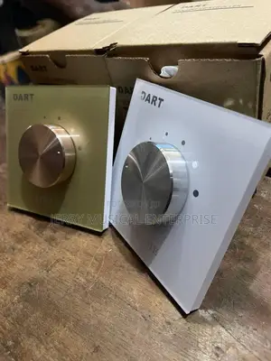 Gold And White Color Volume Controller