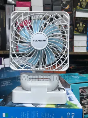 Solar Rechargeable Fan