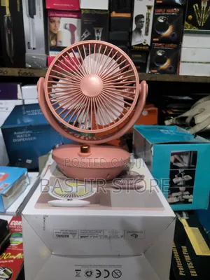 Portable, Rechargeable Usb Fan