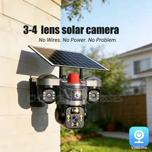 3lens Solar PTZ Camera, V380 Pro App