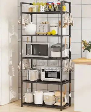 5layers Multi-Functional Kitchen Rack