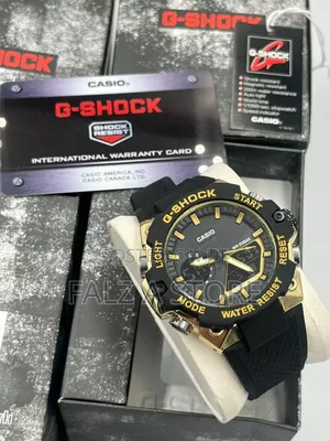G-Shock Rubber Wristwatch (Analog and Digital)