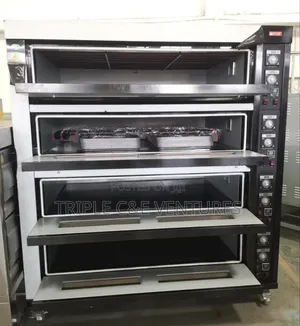 Electric 4 Decks 16 Tray Oven
