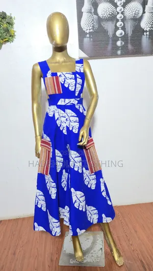 Ankara-Asooke Dungarees
