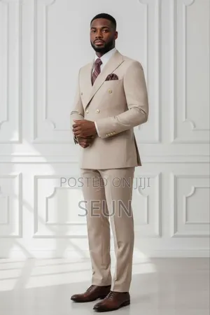 Double Breasted Suit for Rental