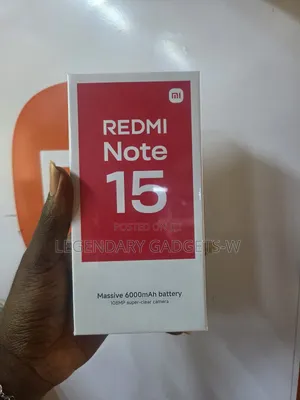 New Xiaomi Redmi Note 15 128 GB Black
