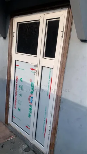 “Modern Aluminum Doors With Burglary Proof – Made To Size
