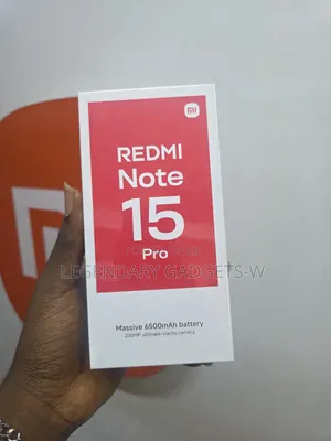 New Xiaomi Redmi Note 15 Pro 256 GB Black