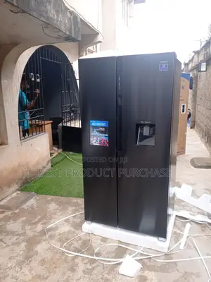 Polyster 777wd-Inv Modern Side by Side Fridge