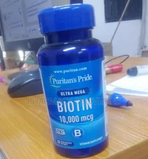 Puritan’S Pride Ultra Mega Biotin 10,000mcg Hair, Skin Nails Support