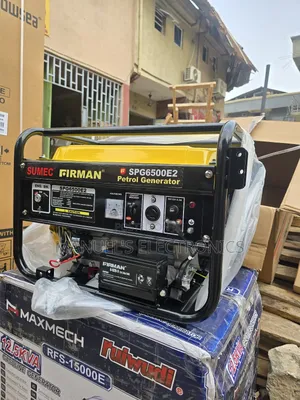 Sumec Firman Petrol Generator Model Spg6500e2 100%Copper Coil 4.5kva