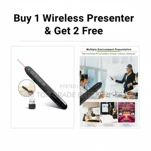 The "Zero-Failure" Bundle: Buy 1 Presenter Pen, Get 2 Backups for Free