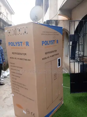 Polyster Pv-SBS 777wd-Inv Dual Door Fridge