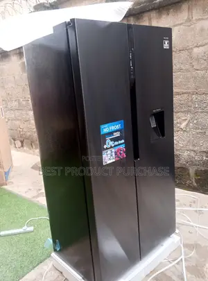 Polyster 777wd-Inv Vertical Side by Side Fridge