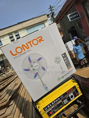 Come I Have Lontor Rechargeable Standing Fan 18inch