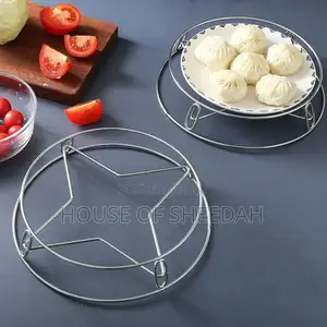 2pcs Multipurpose Stainless Steel Steamer Rack.